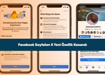Facebook Sayfaları 5 Yeni Özellik Kazandı